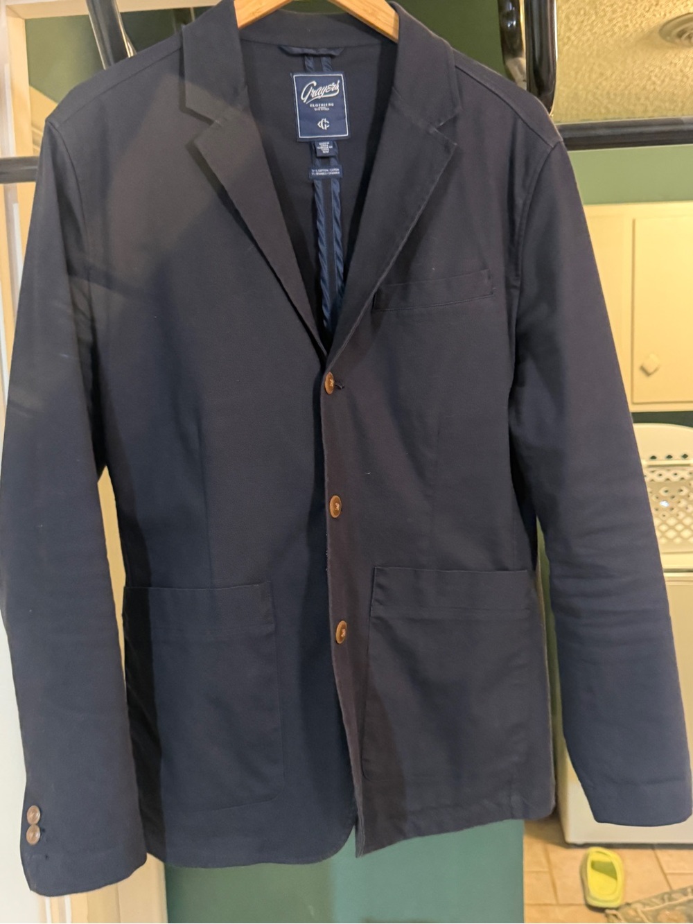 Grayers Hudson Textured Flex Blazer